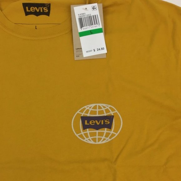 Levi's Men's Logo Graphic T-Shirt Large - Picture 4 of 7